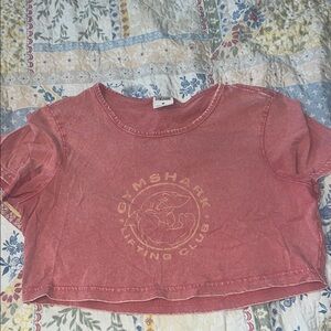 Gymshark Pink Lifting Club Crop Top